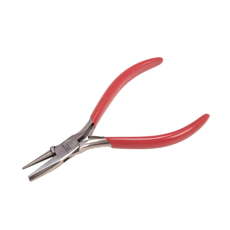 Otto Frei 5-1/8" Round/Concave Jaw Mirror Polished Bending Pliers - Otto Frei