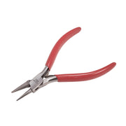 Otto Frei 5-1/8" Round/Flat Nose-2mm Tapers Mirror Polished Bending Pliers - Otto Frei