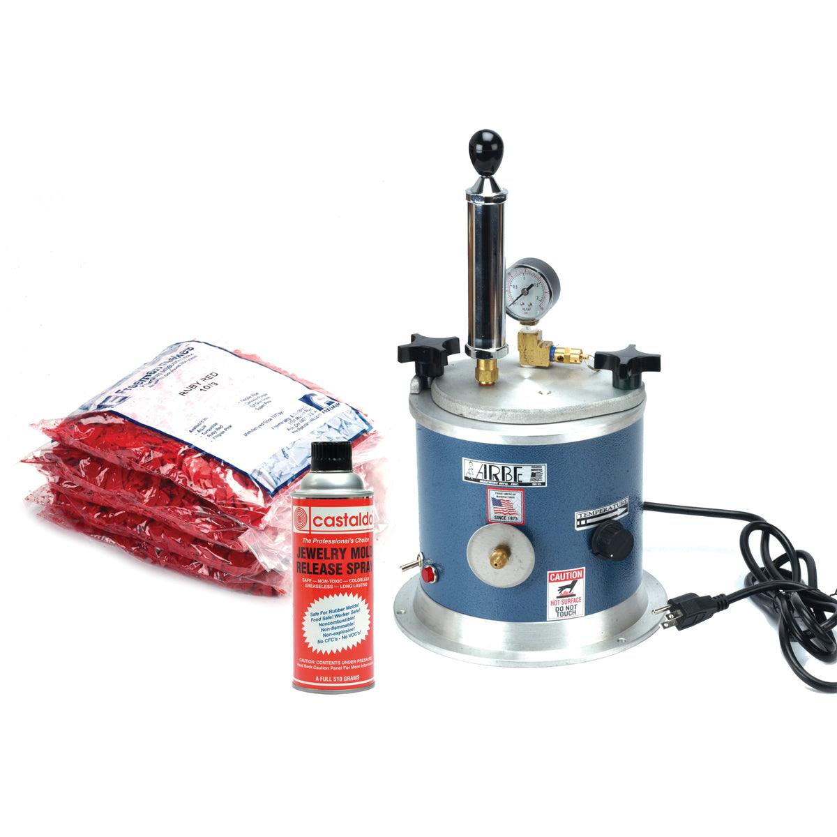 Basic Wax Injection Kit 110V | Hand Pump Injector: Otto Frei