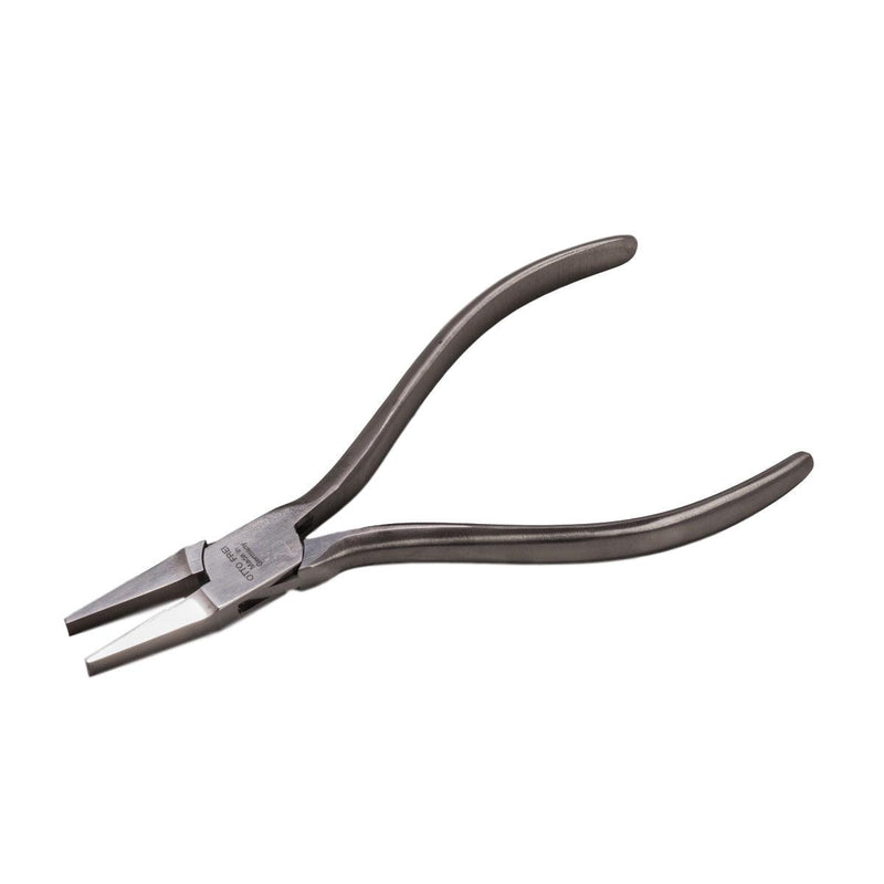 Otto Frei Flat Nose 5-1/8" Fully Polished "Naked" Pliers - Otto Frei