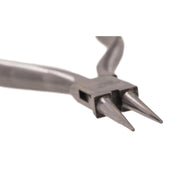 Otto Frei Round Nose 5-1/8" Fully Polished "Naked" Pliers - Otto Frei