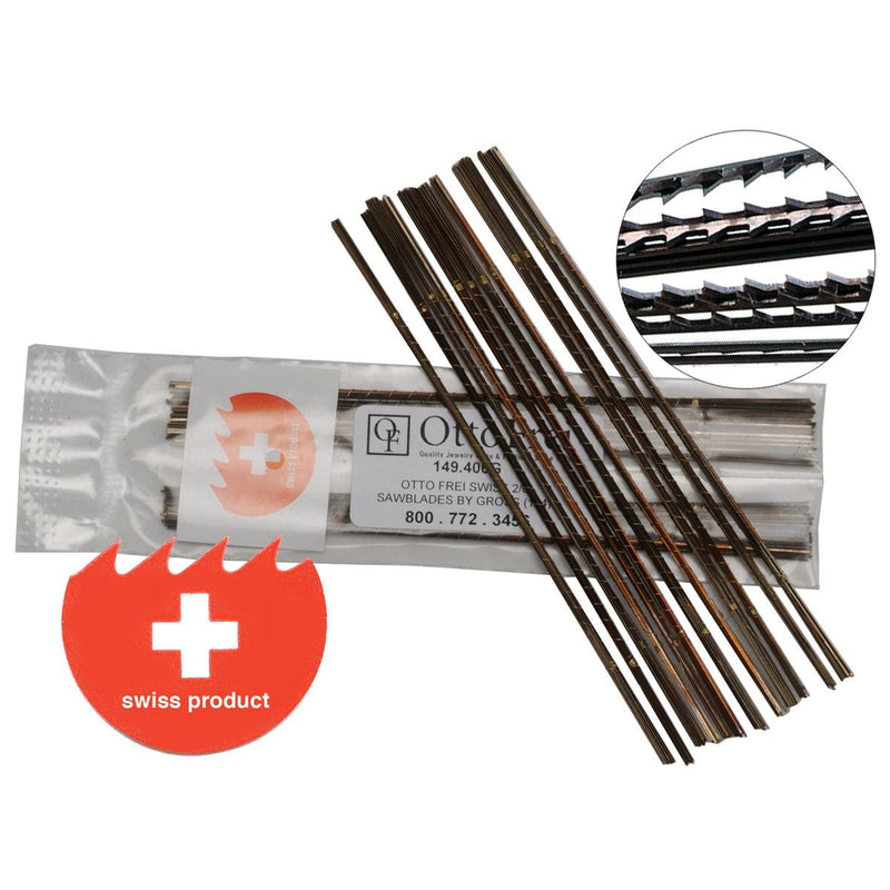 Otto Frei Swiss Jewelers Saw Blades By The Gross-144 Pieces - Otto Frei