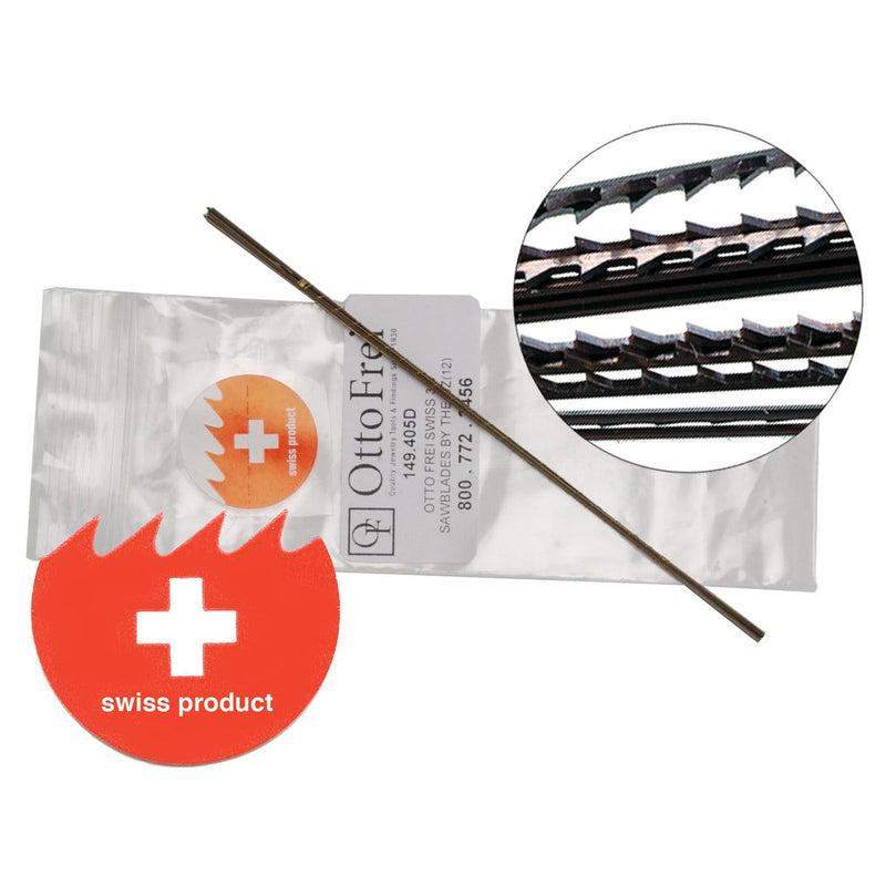 Otto Frei Swiss Jewelers Saw Blades-Sold by Pack of 12 - Otto Frei