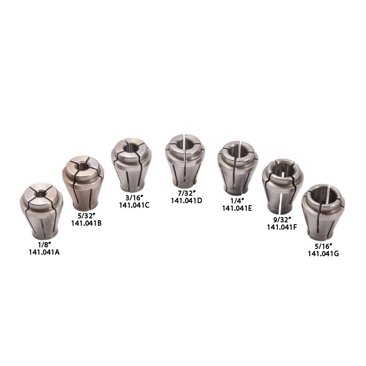 TAIG Micro Lathe Collets 1/8–5/16 Inch | Otto Frei