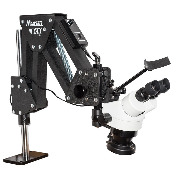 OttoSetters Microscope With MaxSet Stand & LED Light - Otto Frei