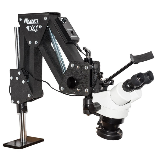 OttoSetters Stereo Zoom Microscope Kit | MaxSet Stand & LED — Otto