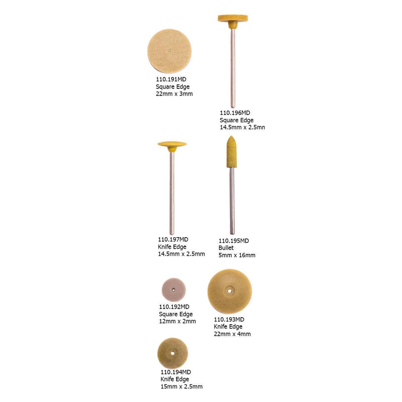 Ottotech By Eve Medium Pumice Wheels - Otto Frei