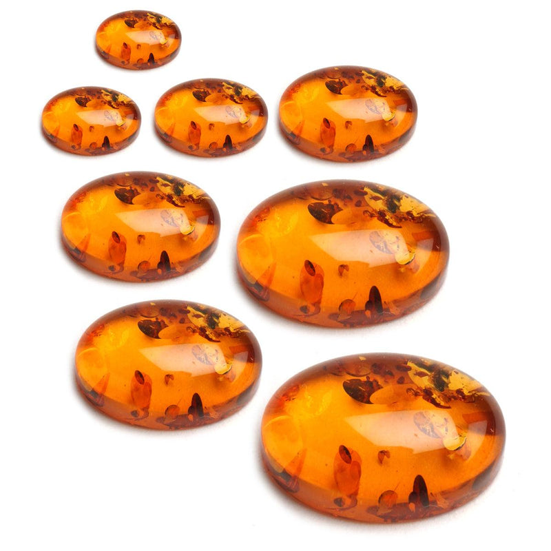 Oval Amber Cabochon - Otto Frei