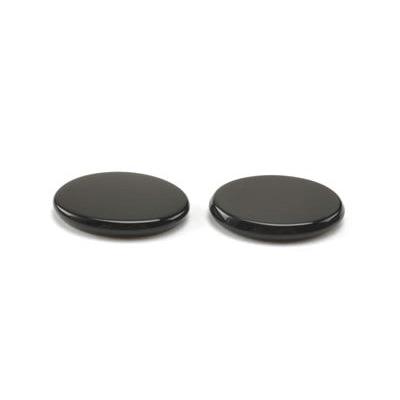 Oval Buff Top Double Bevel Genuine Black Onyx - Otto Frei