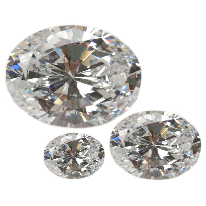 Oval Faceted Cubic Zirconia - Otto Frei