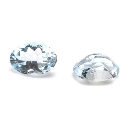 Oval Faceted Genuine Sky Blue Topaz - Otto Frei