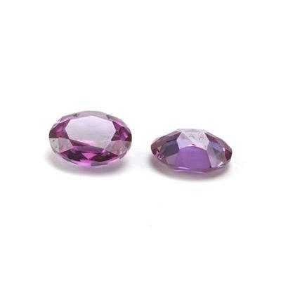 Oval Faceted Imitation Alexandrite - Otto Frei