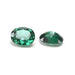 Oval Faceted Imitation Emerald - Otto Frei