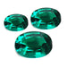 Oval Faceted Lab-Created Emerald - Otto Frei