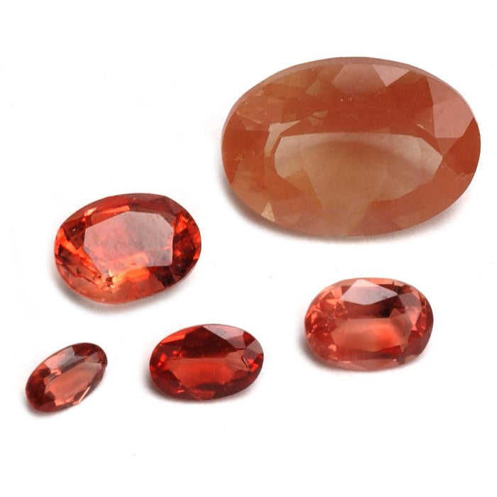 Oval Faceted Sunstone - Otto Frei