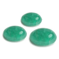 Cabochon ovale in smeraldo autentico - 5x3mm