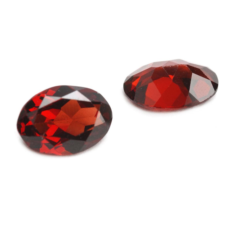 Oval Genuine Faceted Garnet - Otto Frei