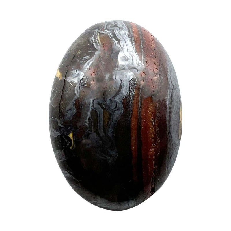 Oval Genuine Iron Tiger Eye Cabochon - Otto Frei