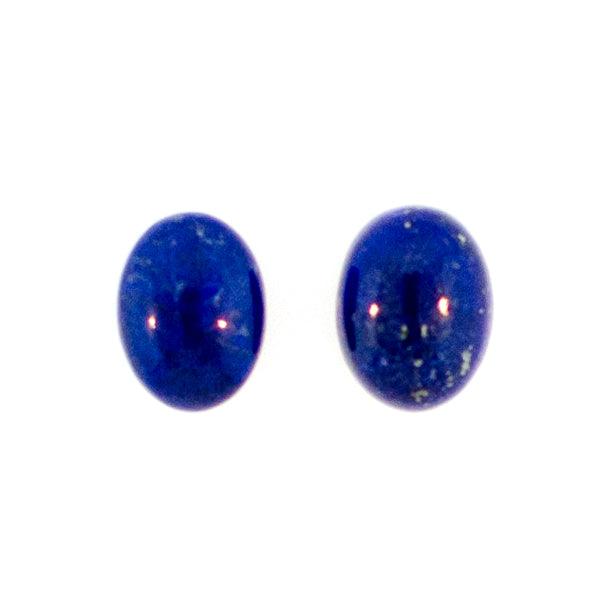 Oval Genuine Lapis Lazuli Cabochon, High Quality - Otto Frei