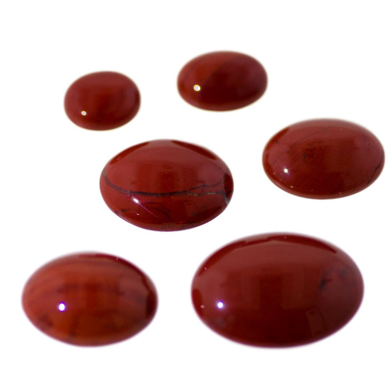 Oval Red Jasper Cabochon - Otto Frei