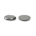 Oval Rose Cut Genuine Hematite Cabochon - 9x7mm