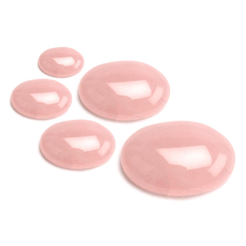 Oval Rose Quartz Cabochon - Otto Frei