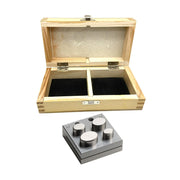 Oval Shaped Set of 4 Disc Cutters in Wood Box - Otto Frei