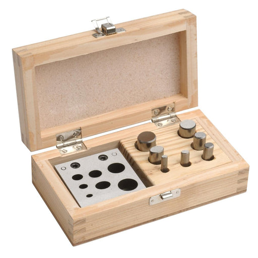 Oval Shaped Set of 7 Disc Cutters in Wood Box - Otto Frei