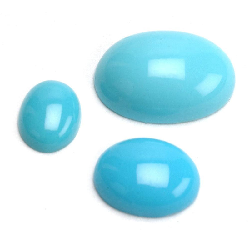 Oval Sleeping Beauty Turquoise Cabochon - Otto Frei