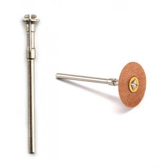 Pack-3 Stainless Steel Mandrels for Moore's Snap-On Discs with 3/32 Shanks