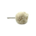 Pack of 10 Jumbo Cotton Ball Shape Brush 25mm-Mounted on 3/32" Shank - Otto Frei