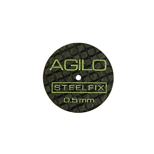 Pack of 10-AGILO STEELFIX 0.5mm x 22mm Separating Discs - Otto Frei