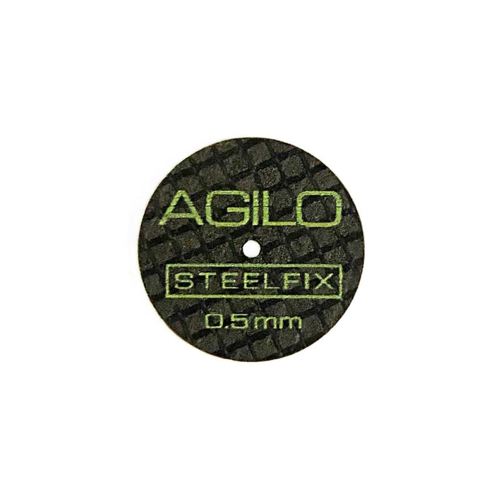 Pack of 10-AGILO STEELFIX 0.5mm x 22mm Separating Discs - Otto Frei