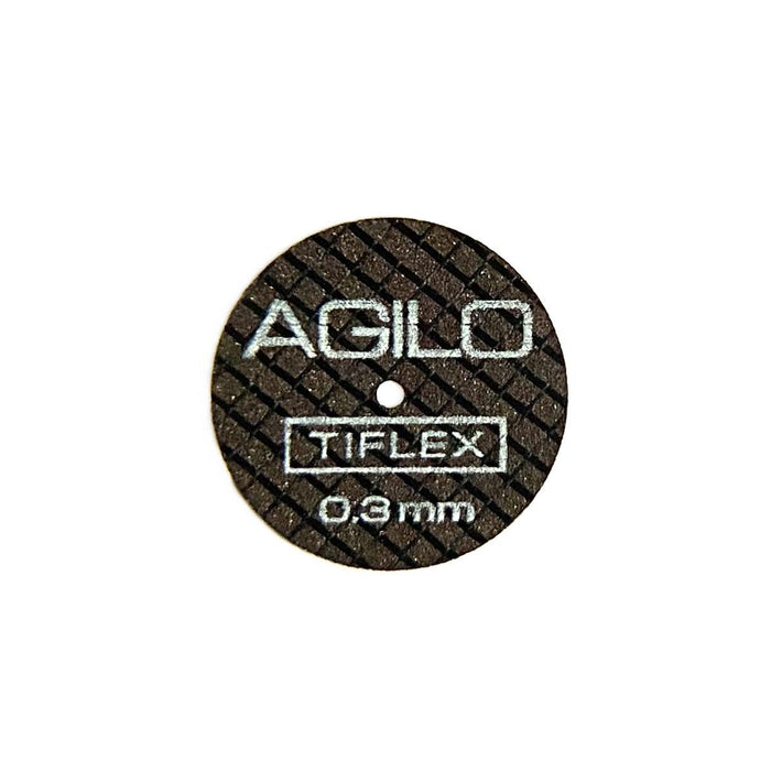 Pack of 10-AGILO TIFLEX 0.3mm x 22mm Separating Discs - Otto Frei