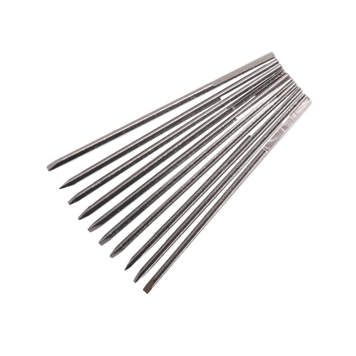 Pack of 10-Bergeon 30080-0.50mm Screwdriver Blades - Otto Frei