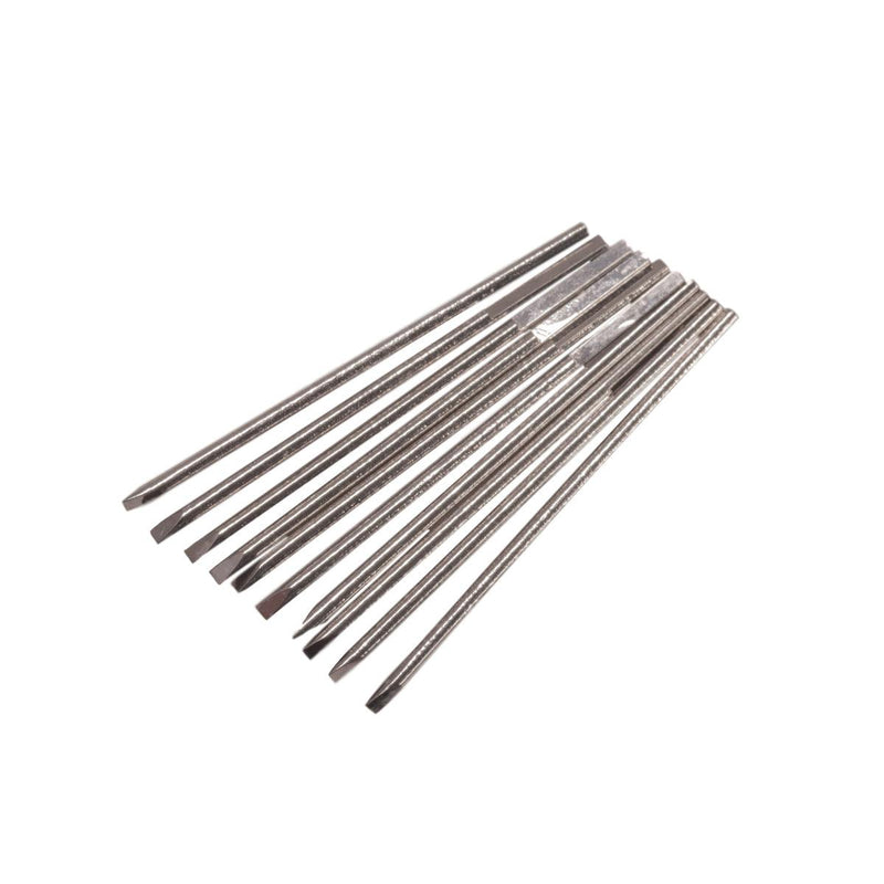 Pack of 10-Bergeon 30080-0.60mm Screwdriver Blades - Otto Frei