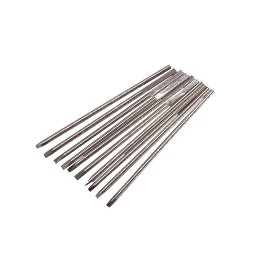 Packung mit 10 Bergeon 30080-0,60 mm Schraubendreherklingen