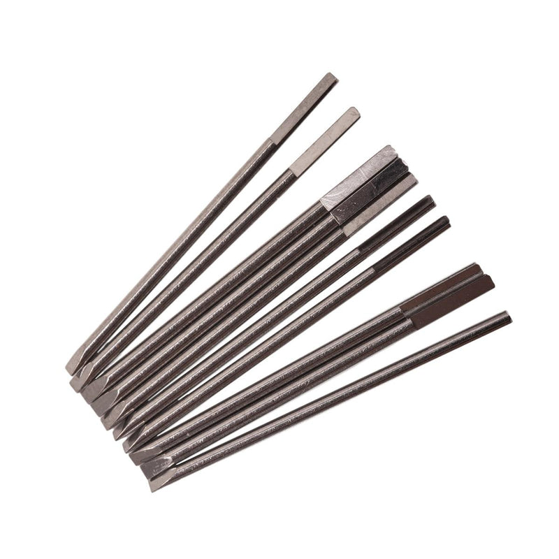 Pack of 10-Bergeon 30080-1.10mm Screwdriver Blades - Otto Frei