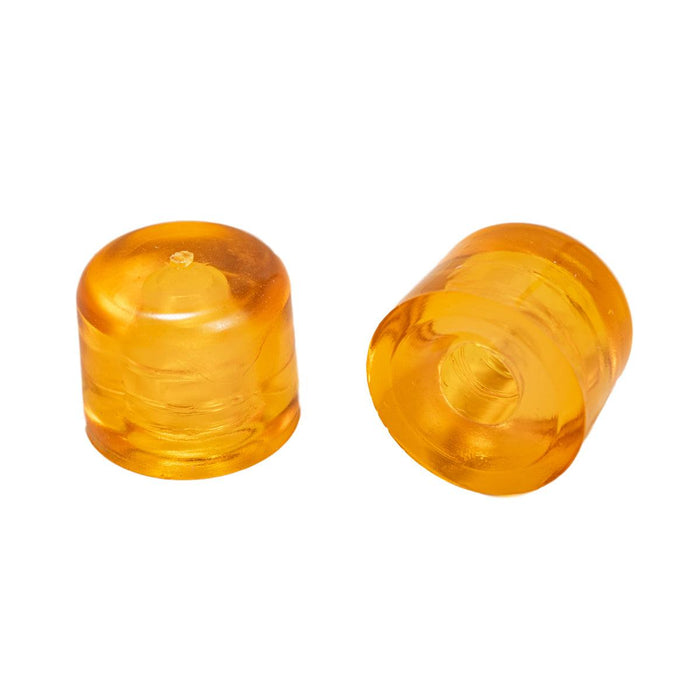 Pack of 2-Replacement 22mm German Orange Plastic Mallet Heads-For 137.714 & 137.715 Hammers - Otto Frei