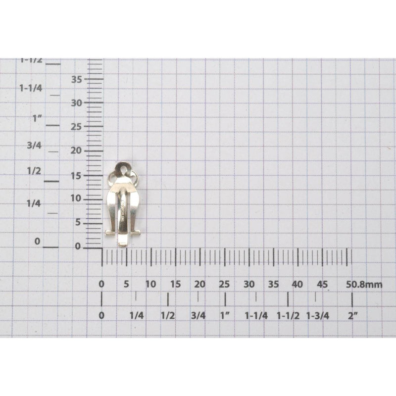 Pack of 2-Sterling Silver Ear Clip Lever Only - Otto Frei