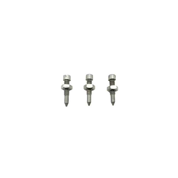 Pack of 3 Burnishing Pins for Peter Keep's Ezi-Set Stone Setting Pliers 146.015 - Otto Frei