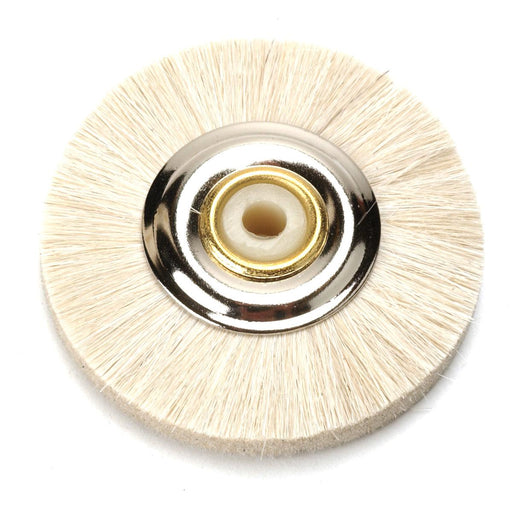 Pack of 3-Stoddard White Bristle Brush-Extra Soft  2" - Otto Frei