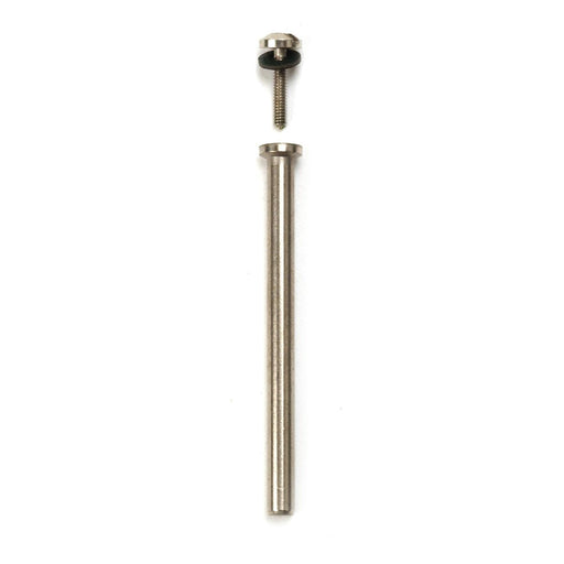 Pack of 6-Screw Mandrel-1/8" Diameter Shank-1/16" Screw-Nickle Plated Steel - Otto Frei