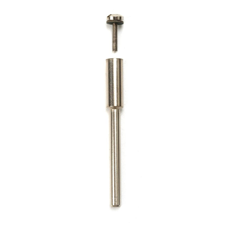 Pack of 6-Screw Mandrel-1/8" Diameter Shank-1/16" Screw-Reinforced Head-Nickel Plated Steel - Otto Frei