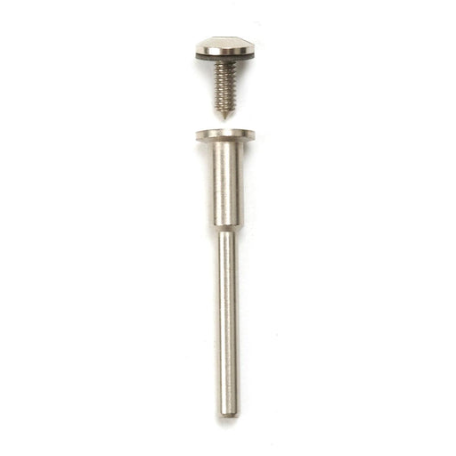 pack of 6-Screw Mandrel 1/8" Diameter Shank-1/8" Screw-Large Head-Nickel Plated Steel - Otto Frei