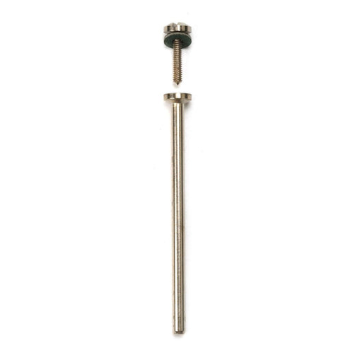 Pack of 6-Screw Mandrel-3/32" Diameter Shank-1/16" Screw-Nickle Plated Steel - Otto Frei