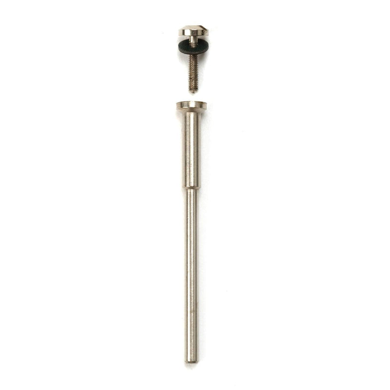 pack of 6-Screw Mandrel-3/32" Diameter Shank-1/16" Screw-Reinforced Head-Nickel Plated Steel - Otto Frei