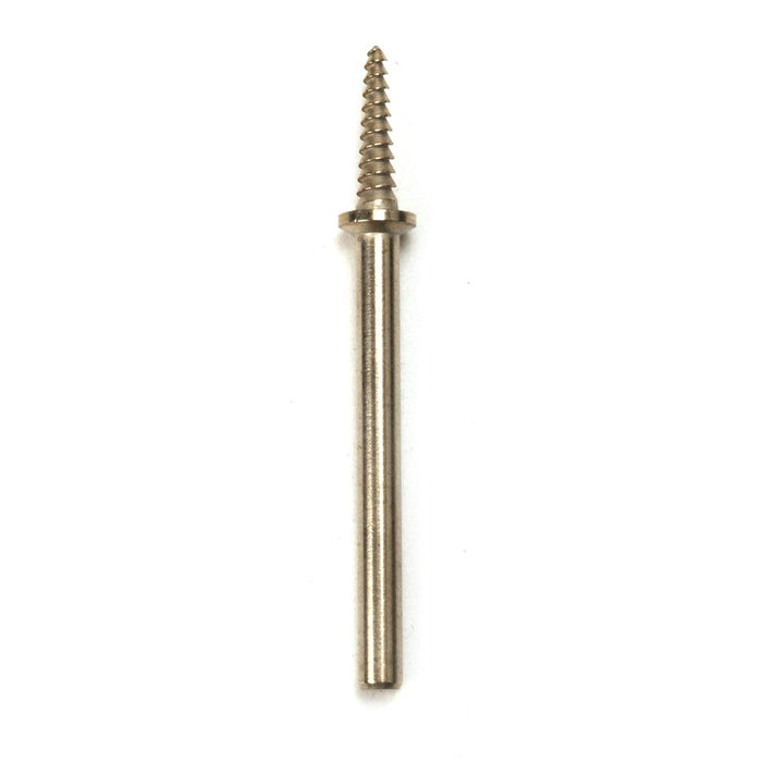 Pack of 6-Tapered 1/2" Threaded Point Mandrel-1/8" Diameter Shank-Nickle Plated Steel - Otto Frei