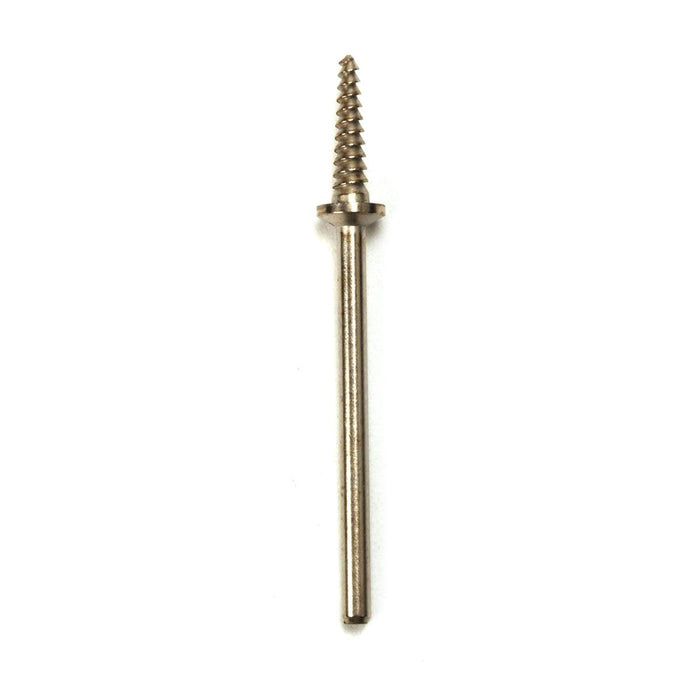 Pack of 6-Tapered 1/2" Threaded Point Mandrel-3/32" Diameter Shank-Nickle Plated Steel - Otto Frei