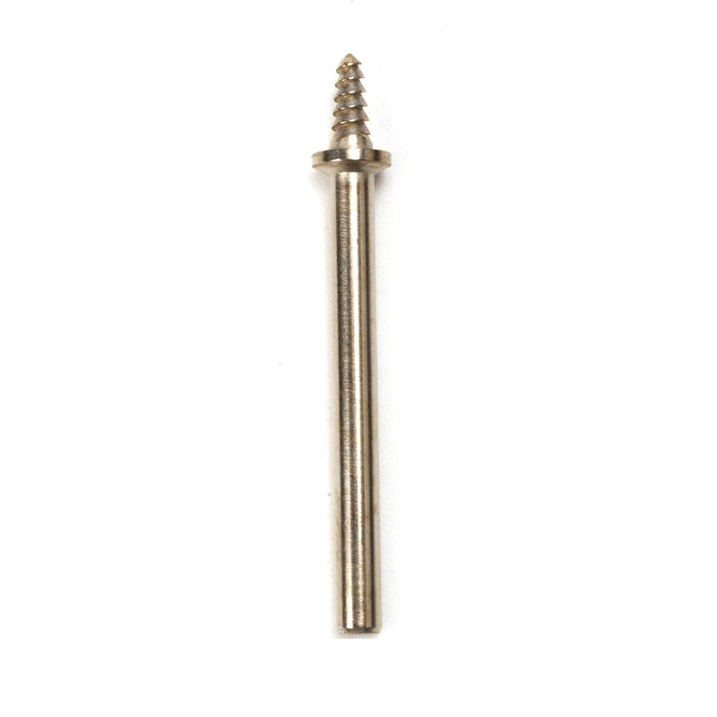 Pack of 6-Tapered 1/4" Threaded Point Mandrel-1/8" Diameter Shank-Nickle Plated Steel - Otto Frei